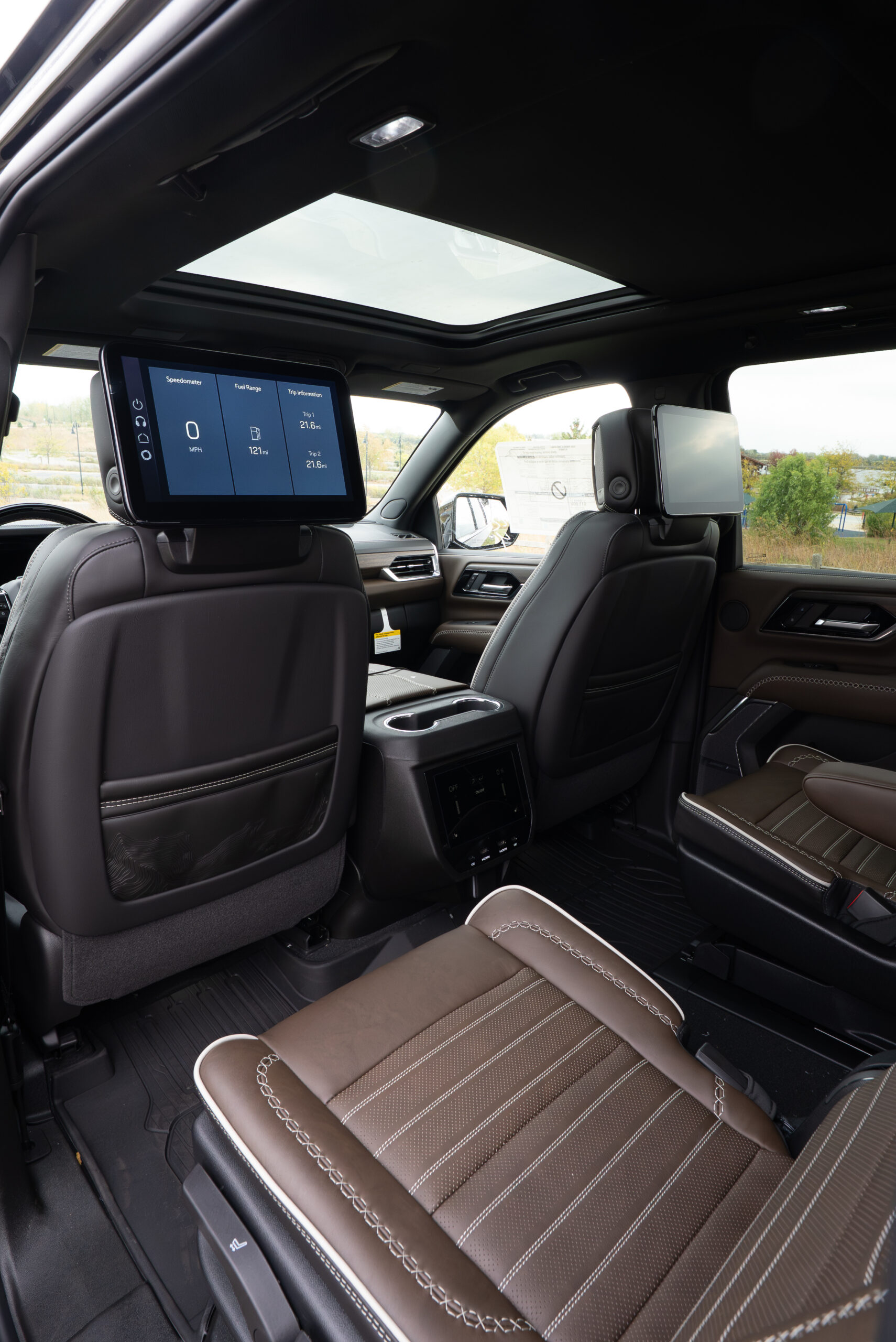 2026 Yukon Denali rear seat entertainment screens