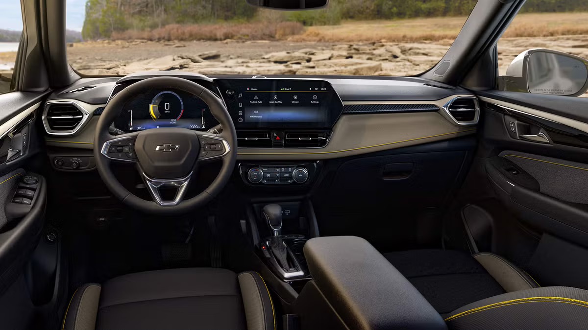 2026 Chevrolet Trailblazer interior cabin view